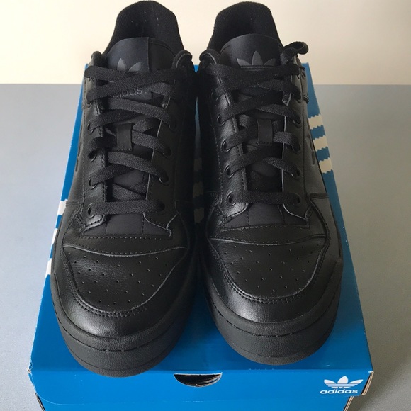 ADIDAS FORUM BOLD BLACK SNEAKERS - Picture 1 of 13